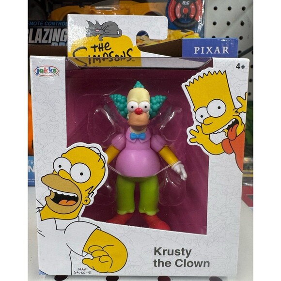 The Simpsons 2.5 inch Scaled Collectible Krusty the Clown Action Figure FBPB - Picture 1 of 1